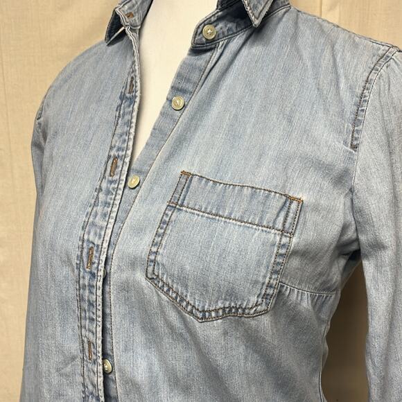 J.Crew Denim Shirt - Picture 3 of 4